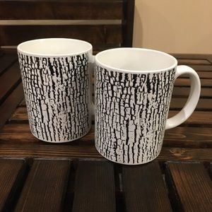 Set of 2 12oz coffee mug.
